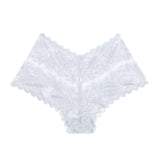 New Lace Low Waist Boxer Hollow Out Boxer Panties