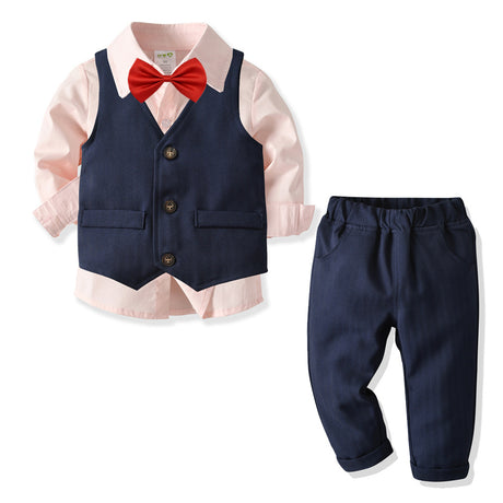 Boy shirt trousers dress suit