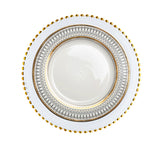 European-style plate Wobble plate plate Gold plated plate Glass beads Dot plate ceramic