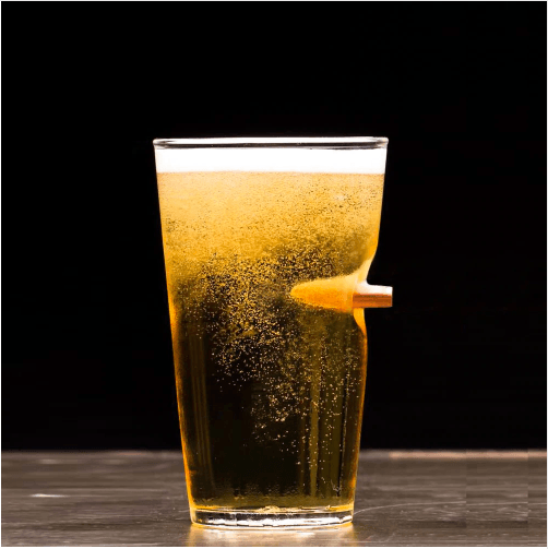 Bullet Pint Glass