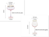 Crystal Glass Champagne Cup Household Set