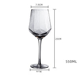 Red wine glass creative champagne glass set