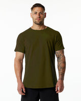 Men's Solid Color Casual Cotton Crew Neck Short Sleeves