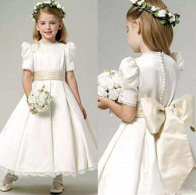 Vestido Florista Dama De Honor Boda Niños Cumpleaños Princesa