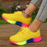 Women's Plus Size Rainbow Low Stretch Pumps