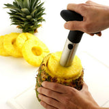 Pelador de piña, separador de pulpa de acero inoxidable, extractor de núcleo, herramientas de fruta