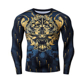 Advanced 3D Printed Pattern Loose Round Neck Pullover Men's T-shirt