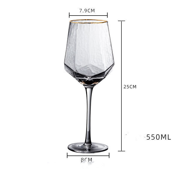 Red wine glass creative champagne glass set