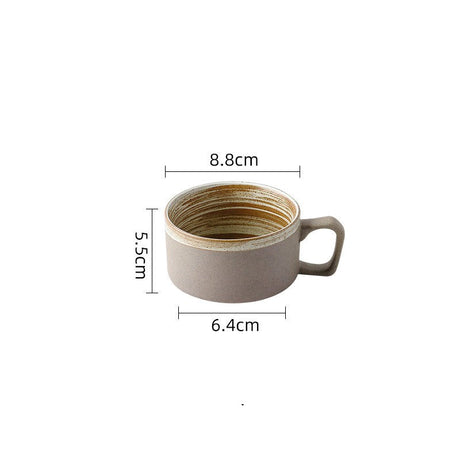 Taza de café de gres