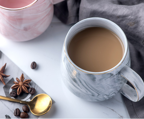 Taza de cerámica Taza de cereales para el desayuno