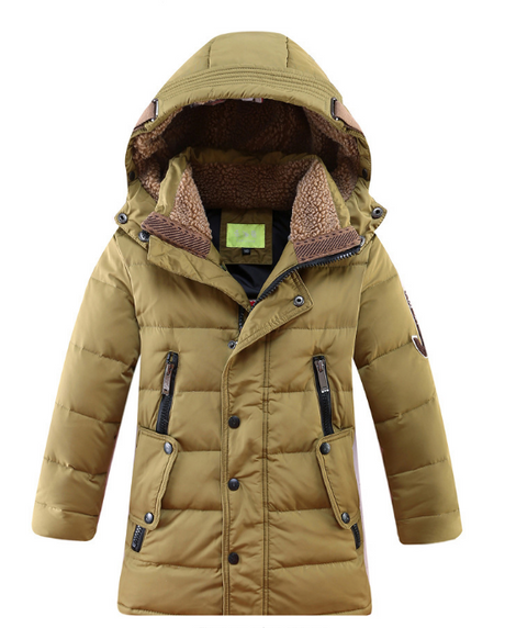 -30 Degree Children's Winter Jackets Duck Down Padded Children Clothing 2021 Big Boys Warm Winter Down Coat Thickening Outerwear