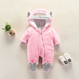 Autumn and winter newborn climbing suit