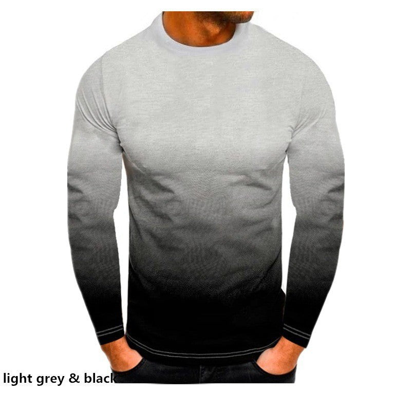 Printed Fashion Pullover T-shirt For Men