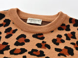 Nuevo jersey de leopardo de estilo coreano para niños