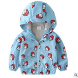 Boy jacket casual hooded jacket