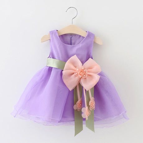 Vestido sin mangas para niños extranjeros, vestido de princesa de gasa para niñas, ropa coreana para bebés, novedad de verano 2021