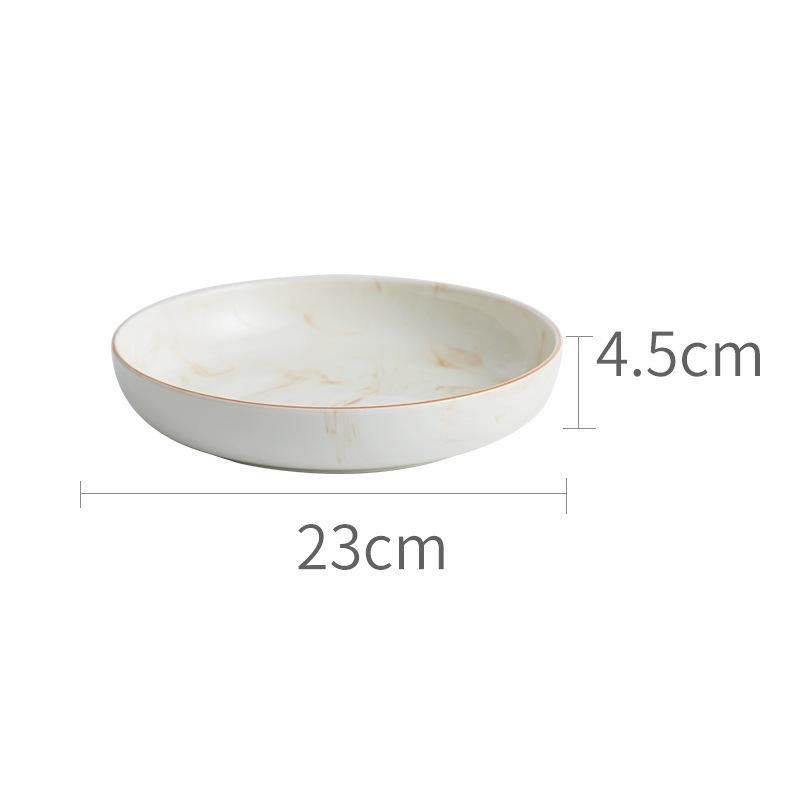 Marbled Ceramic Bowls And Dishes