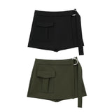 New Women's High Waist With Belt Skirt