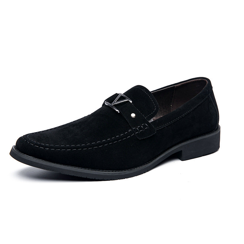 Large Men's Lefu Leather Shoes