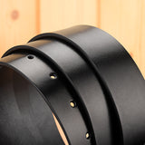 Leather Casual Pin Buckle Leather Belt Men's