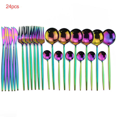 24pcs Luxury Cutlery Set