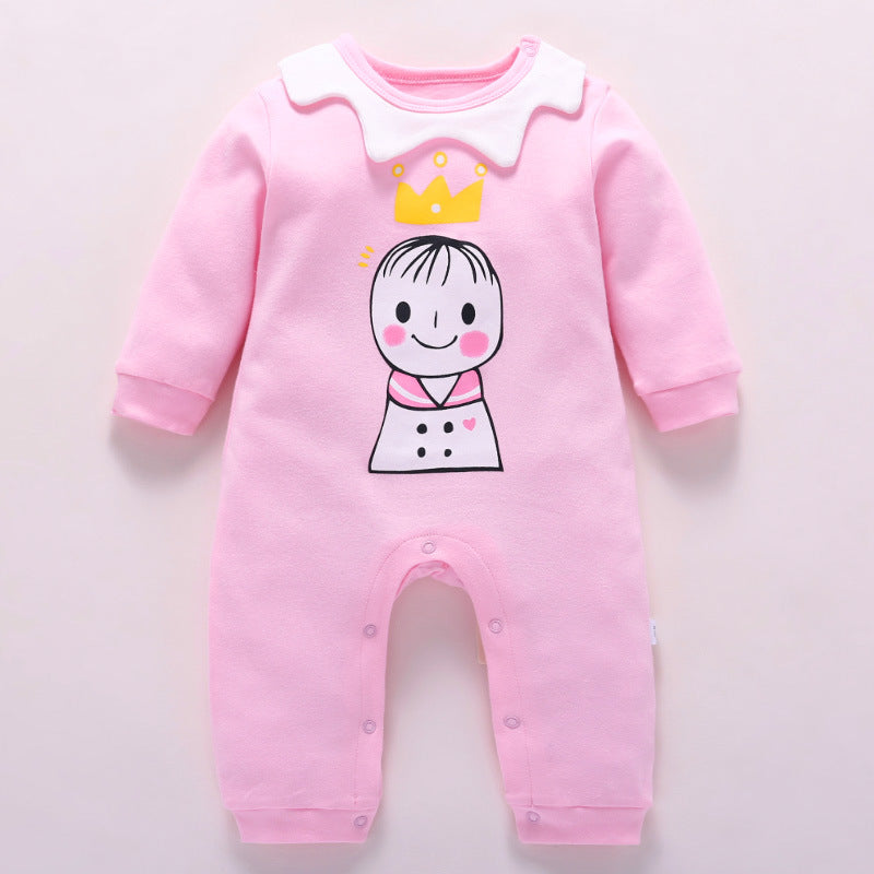 Baby baby clothes wear one piece clothes pure cotton clothes