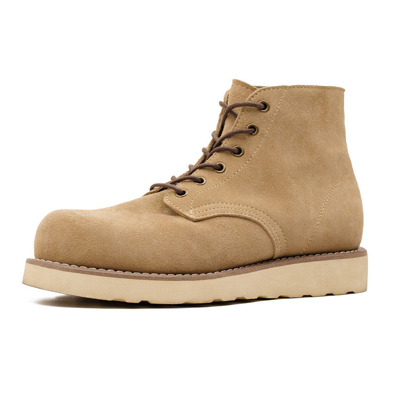 Men's Desert Retro Mid-top Suede Leather Boots