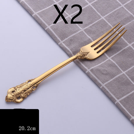 Four-piece Stainless Steel Cutlery Spoon