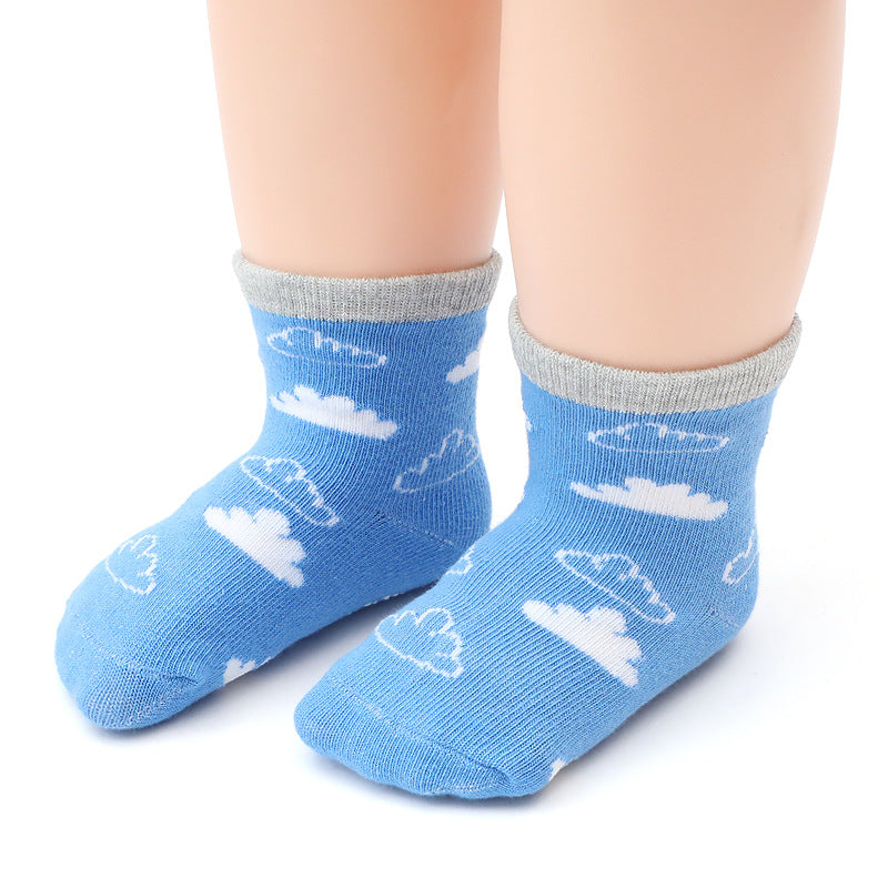 Indoor Toddler Anti Drop Socks Cartoon Non Slip Floor Socks