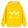 Sudadera Crown con capucha y terciopelo