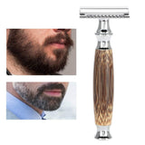 Natural Bamboo Handle Double Edged Safety Razor