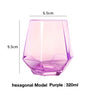 Clear glass cup whiskey glass