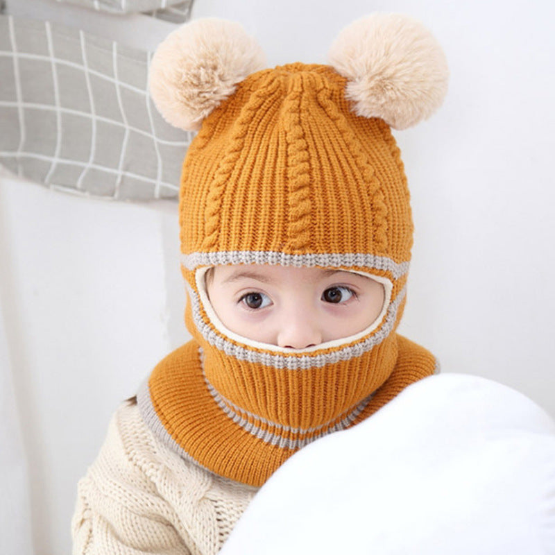 Gorro bufanda de invierno para bebé