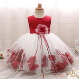 Girl dress, baby princess dress dress, petal full moon baby skirt