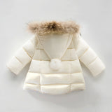 1 year old baby girl's hand-stuffed cotton coat