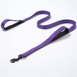 Pet Products Leash Leash Nylon Double Thickened Reflective Dog Leash