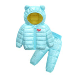 Children's down jacket set