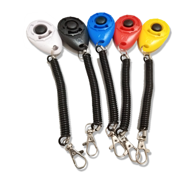 Suministros para mascotas con clicker para perros de adiestramiento de perros