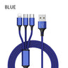 3 In 1 USB Cable For 'IPhone XS Max XR X 8 7 Charging Charger Micro USB Cable For Android USB TypeC Mobile Phone Cables