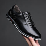 Height Increasing Insole Versatile Men's Autumn New British Style Casual Korean Leather Shoes