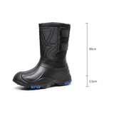 Men's Thickened Medium Pile Warm Anti-skid And Waterproof Snow Boots