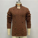 Long Sleeve Double Breasted Cardigan Sweater Coat