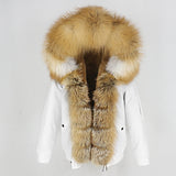 Parka Thick Raccoon Fur Liner Jacket Fur