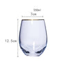 Nordic Colorful Glass Rainbow Glass Family Drinking Water Cup Dazzling Cup