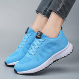 Plus Size Spring And Autumn Sneakers Women's Fly-kit Mesh Women's Shoes