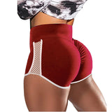 Women's Fashion Hollowed-out Stitching Shorts