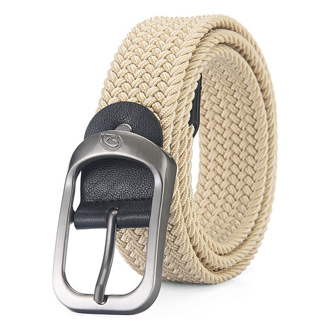 Fashion Casual New Style Men's Toothless Buckle Belt