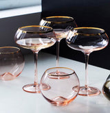 Crystal Glass Champagne Cup Household Set