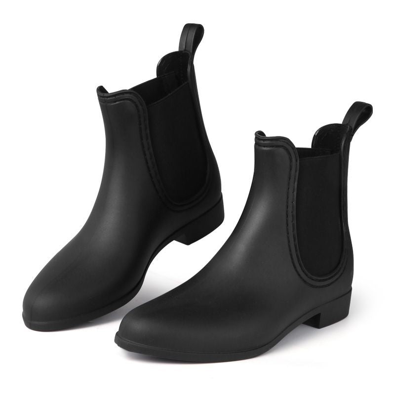 Botas de lluvia escotadas de mujer Plástico