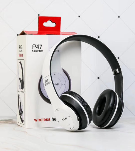 Auriculares inalámbricos con graves estéreo plegables, cascos Bluetooth para niños y niñas, regalo, con micrófono, adaptador USB Bluetooth 5,0 para juegos de TV